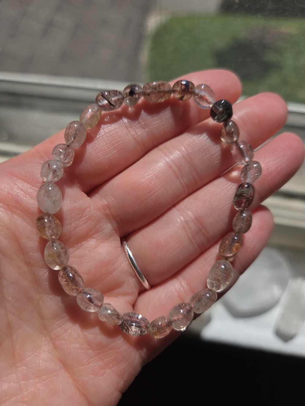 Mixed Rutile Bracelet - Picture 4 of 8